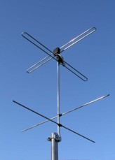 137 MHz 2X2 element Turnstileantenne von Konni-Antennen